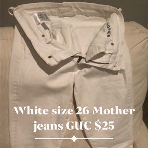 White Mother Jeans
